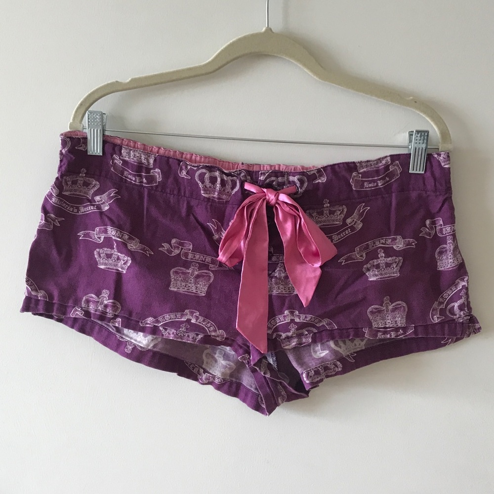 PINK Victoria’s Secret purple pajama bottoms